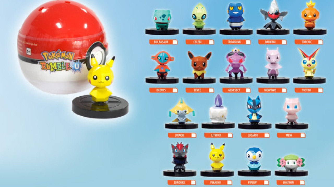 Pokemon Rumble U Figurines And Special Edition Available From Game In The Uk Nintendo Life