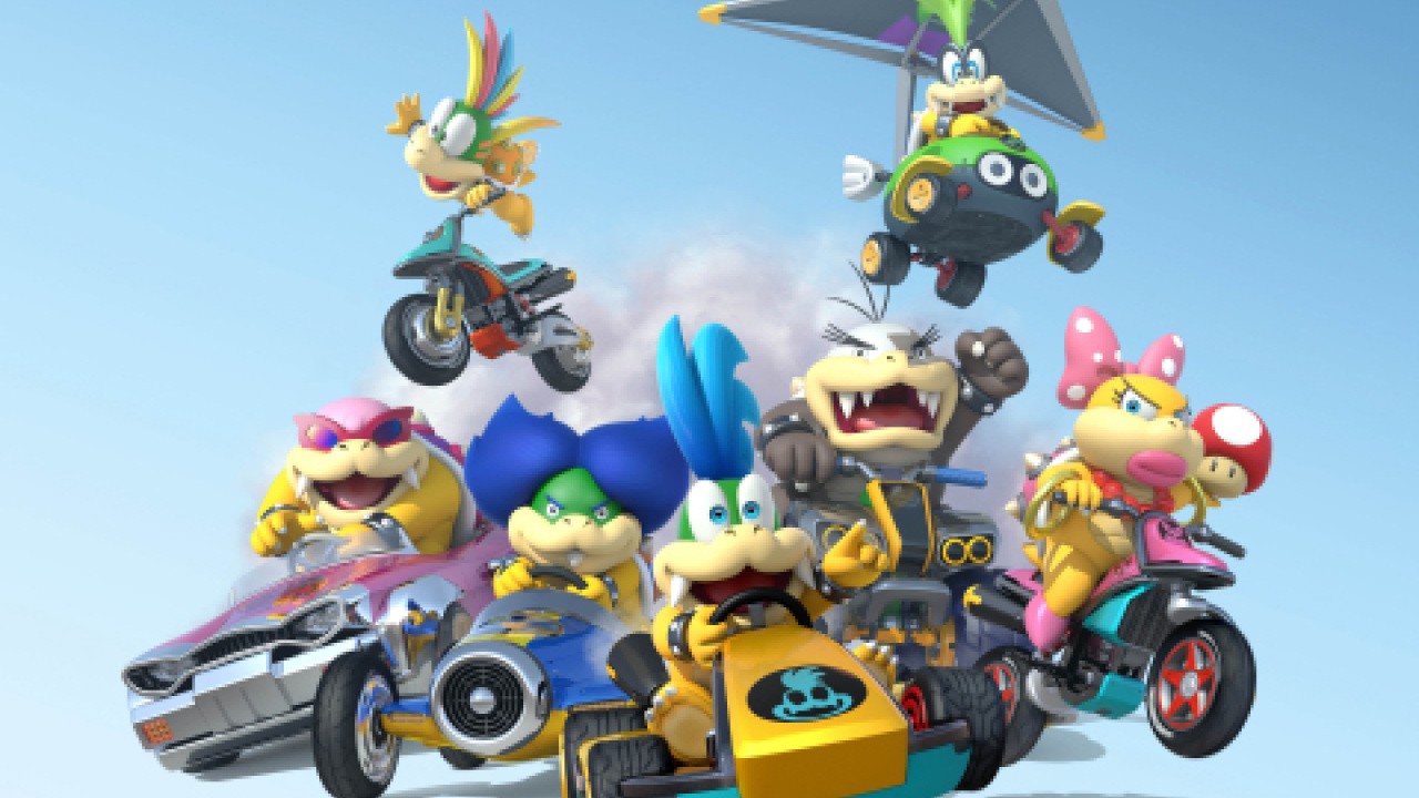 Bowser S Koopalings Join The Cast Of Mario Kart 8 Launches 30th