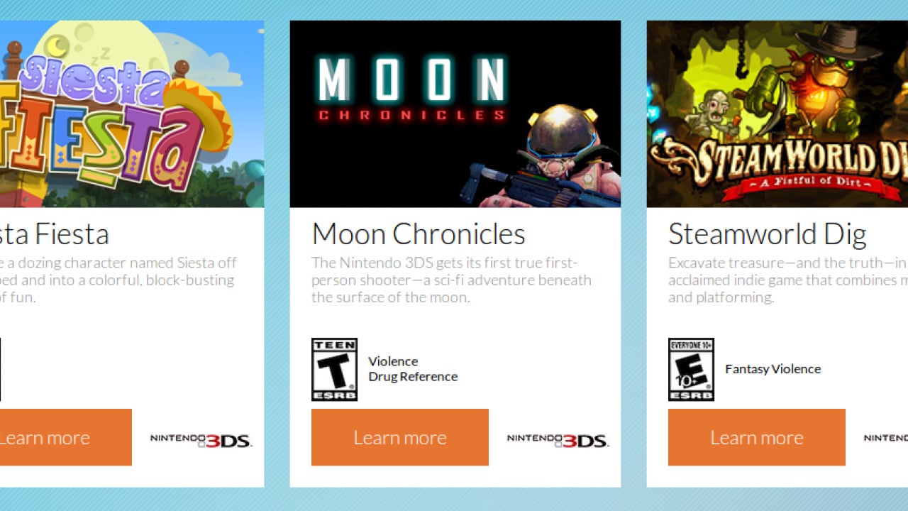 Nintendo of America Launches eShop  Indie Website  