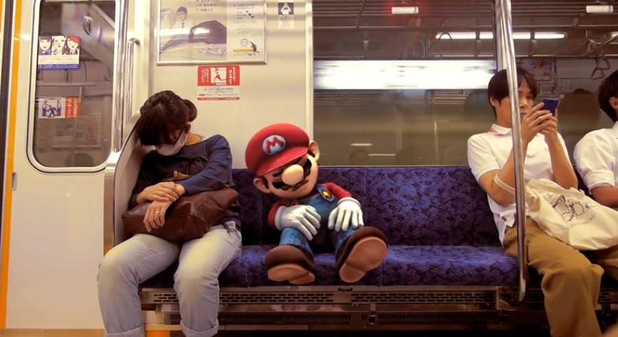 Mario in Real Life Tokyo