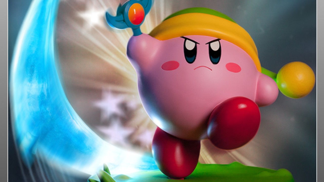 The First 4 Figures Sword Kirby is Cute But Costly Nintendo Life