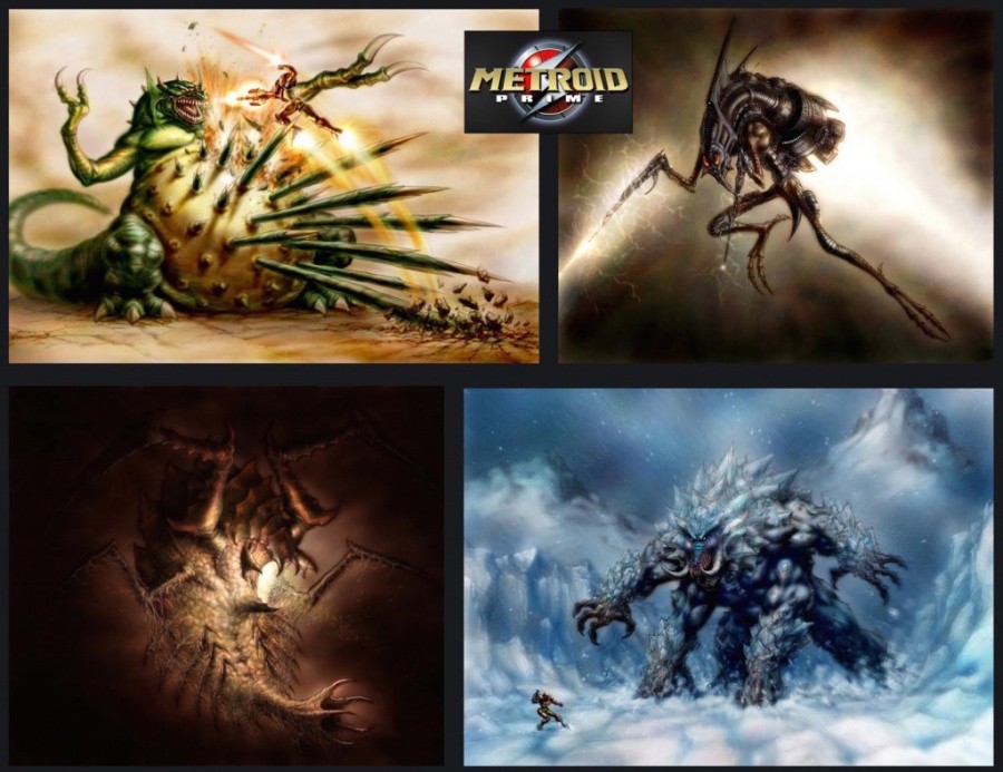 Metroid Prime Bosses
