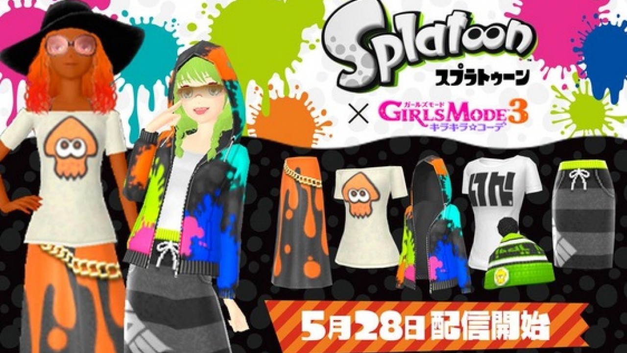 Be As Stunning As A Squid With This Fashionable Splatoon Attire In Girls Mode 3 Nintendo Life