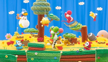 Knitting Together the Pattern of Yoshi's Woolly World and Cuddly amiibo