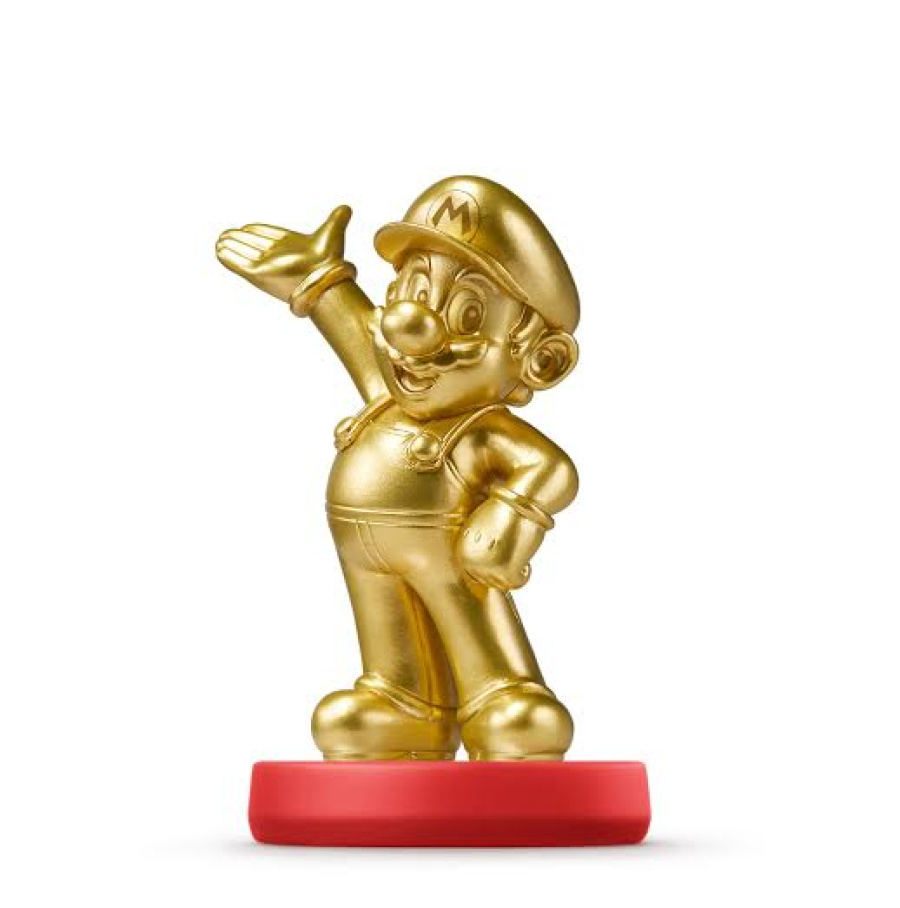 Gold Mario Amiibo