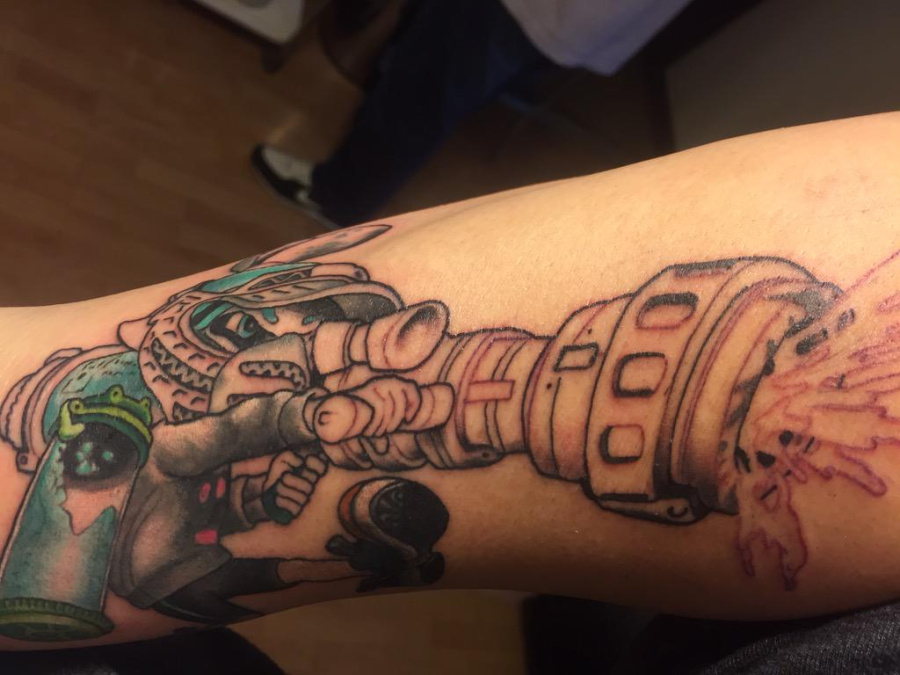 Splatoon Tattoo