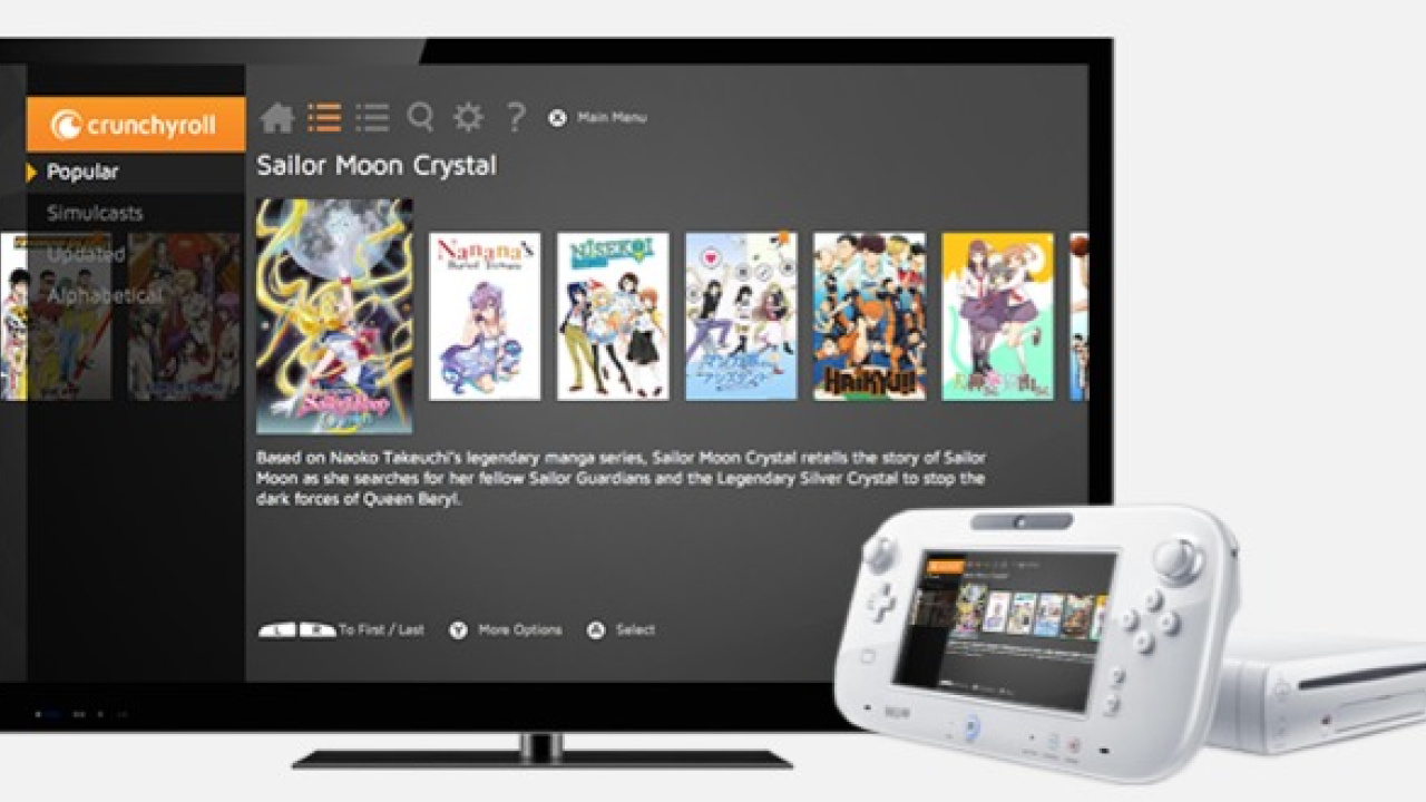 Crunchyroll Wii U App Can Now Be Used 