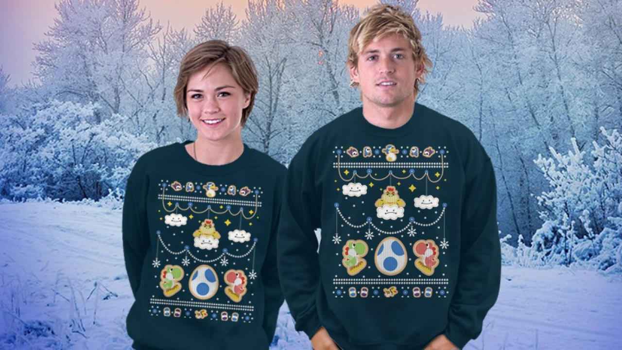 Random Keep Warm This Winter With The Yoshi S Woolly World Sweater Nintendo Life