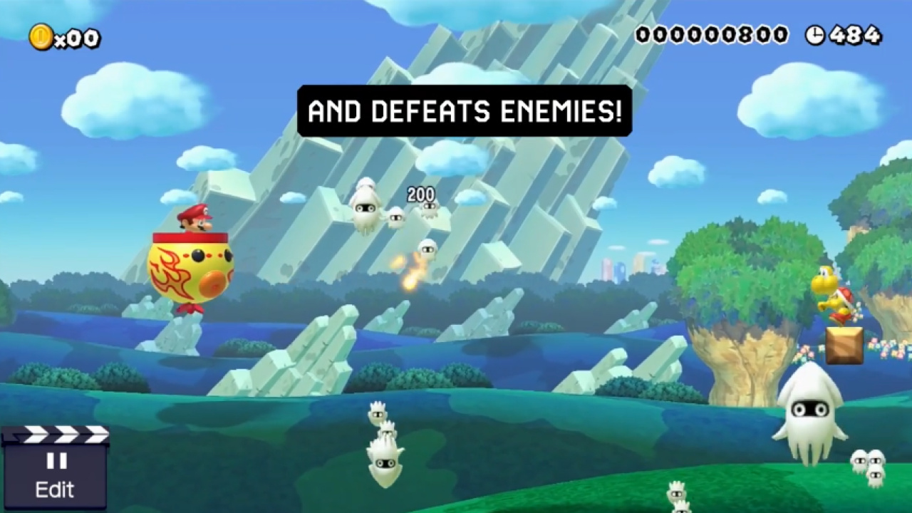 Upcoming Super Mario Maker Update Adds P Warp Doors The Fire
