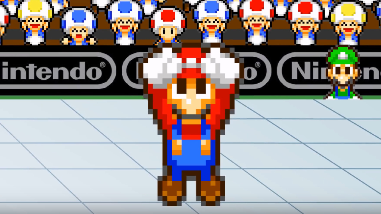 Video Super Mario Bros Z A Stylish Sprite Based Animated Series