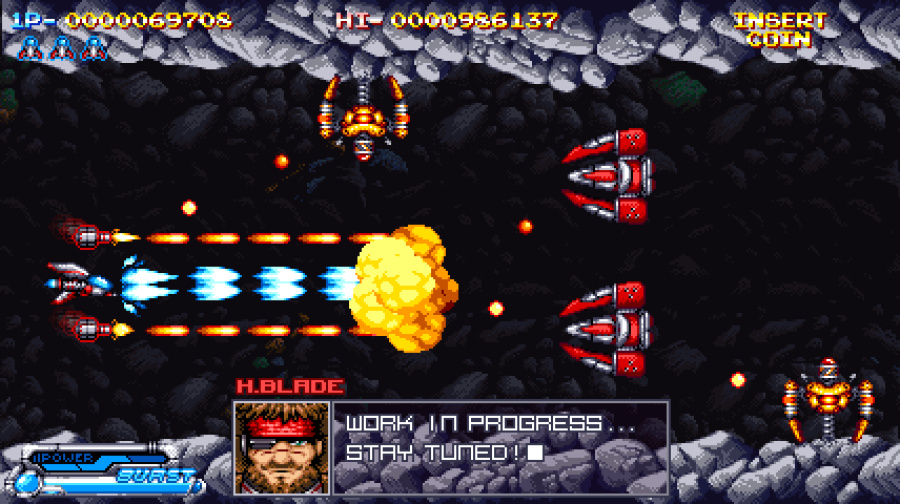 Shoot the core!