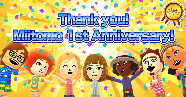 Miitomo one year.png