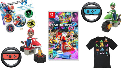 Get in the Race With These Mario Kart 8 Deluxe Accessories and More