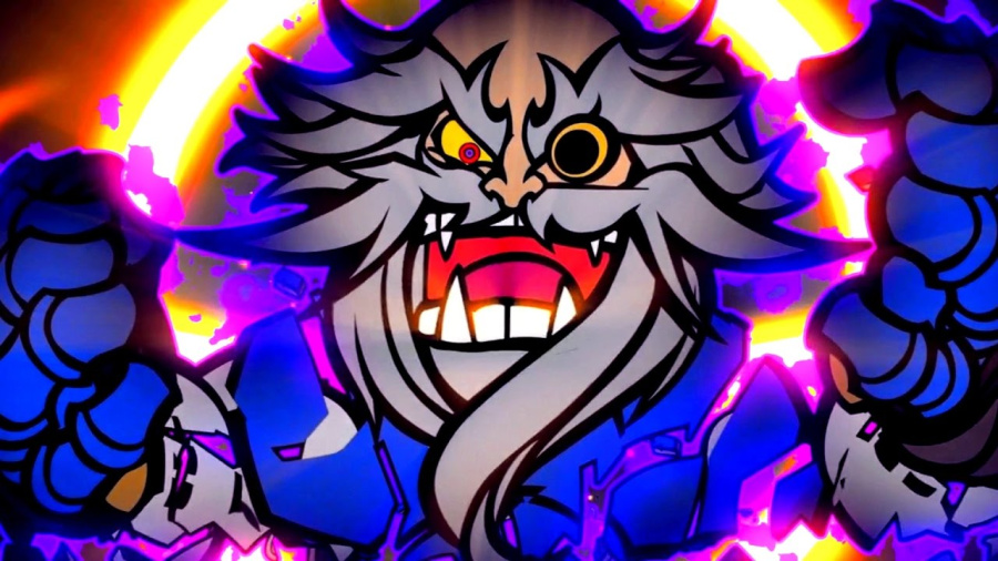 He looks happy