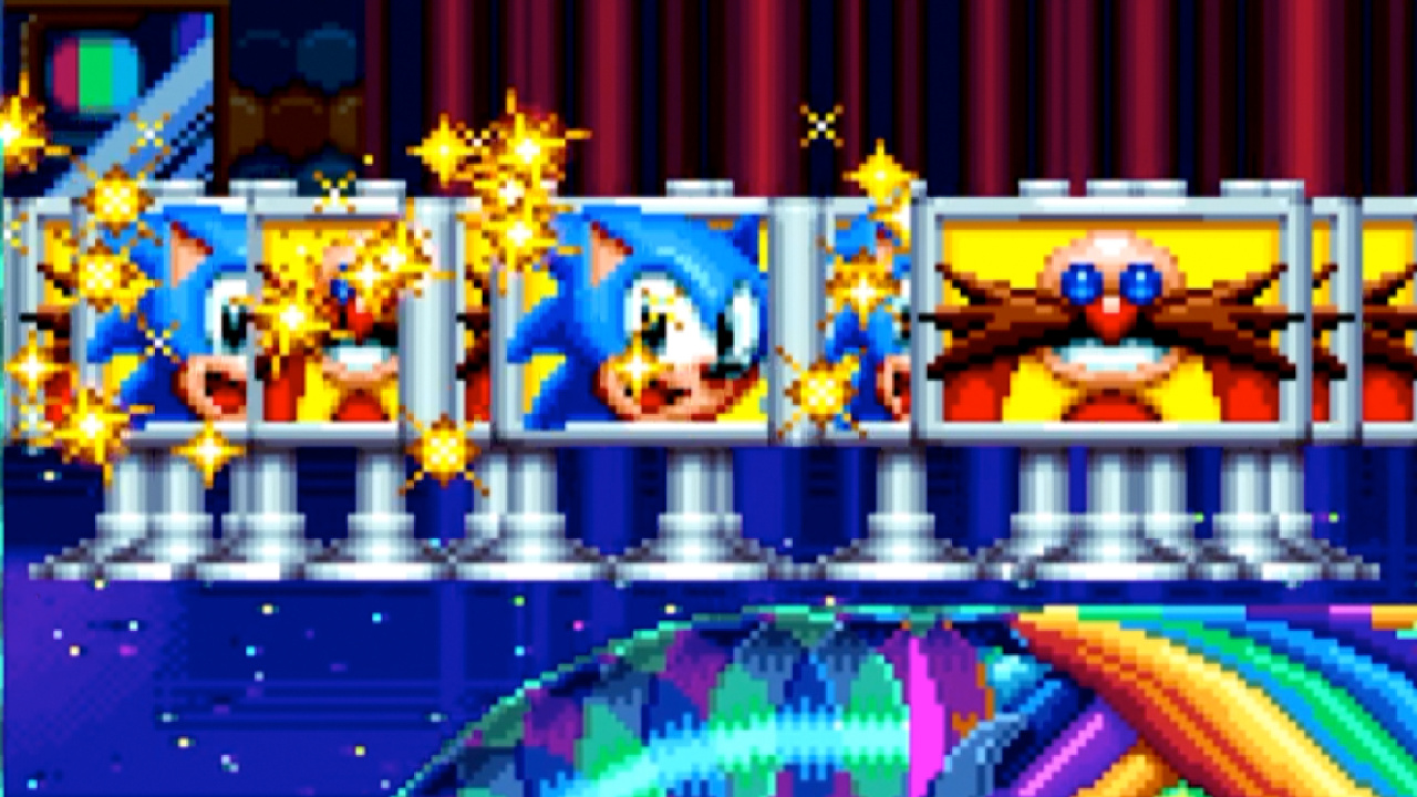 sonic mania stage select