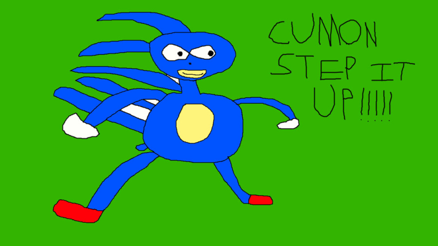 Gotta go fast