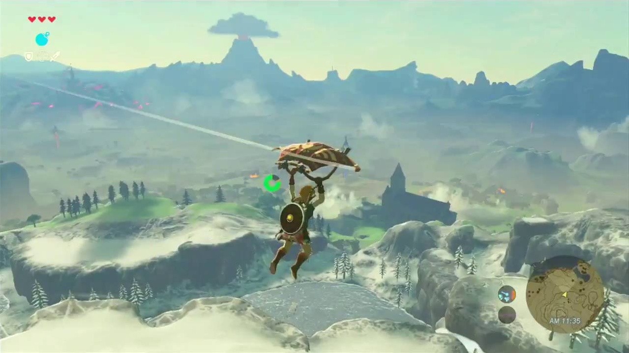 The Latest Zelda: Breath Of The Wild Glitch Lets Players Fly So Fast