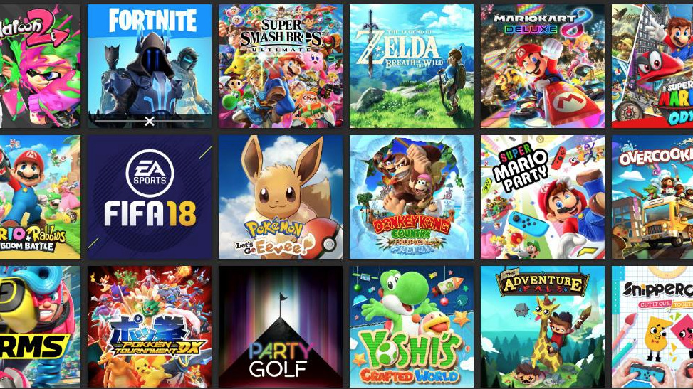 how many games can you download on a nintendo switch