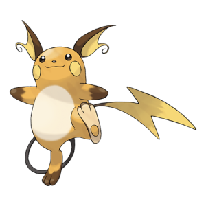 Pokemon: Raichu (Galar Pokédex #195 / National Pokédex #026)