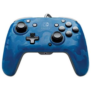 PDP Nintendo Switch Faceoff Deluxe+ Audio Wired Controller - Blue Camo