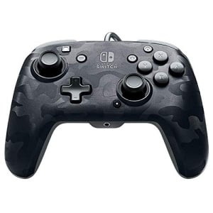 PDP Nintendo Switch Faceoff Deluxe+ Audio Wired Controller - Black Camo, 500-134-NA-CM00 - Nintendo Switch