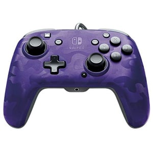 PDP Nintendo Switch Faceoff Deluxe+ Audio Wired Controller - Purple Camo