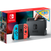 Nintendo Switch - Neon Red/Neon Blue with £30 eShop Credit