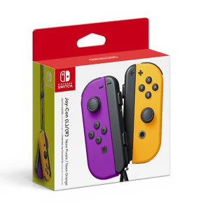 Nintendo Switch Joy-Con Controllers (Neon Purple / Neon Orange)