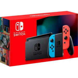 New improved Nintendo Switch - Neon Red/Neon Blue Joy-Con