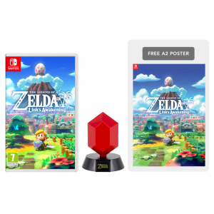 The Legend of Zelda: Link's Awakening + Red Rupee Lamp Pack
