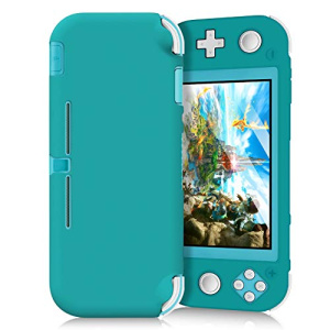 Soft Silicone Cover Case for Nintendo Switch Lite (Green)