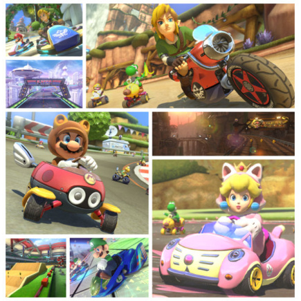 Mario Kart 8 - AOC Packs 1 + 2 Bundle - Digital Download