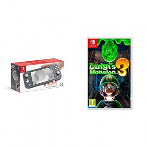 Nintendo Switch Lite - Grey + Luigi's Mansion 3 Standard Edition