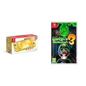 Nintendo Switch Lite - Yellow + Luigi's Mansion 3 Standard Edition
