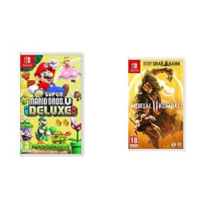 Mortal Kombat 11 (Nintendo Switch) + New Super Mario Bros. U Deluxe (Nintendo Switch)