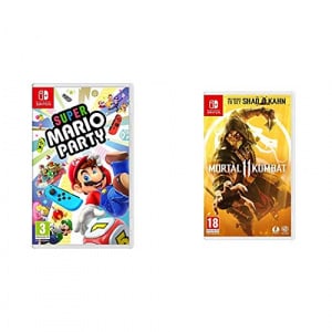 Mortal Kombat 11 (Nintendo Switch) + Super Mario Party (Nintendo Switch)