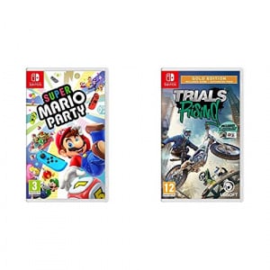 Trials Rising Gold (Nintendo Switch) + Super Mario Party (Nintendo Switch)