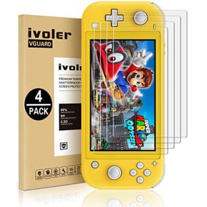[4 Pack] Screen Protector Tempered Glass for Nintendo Switch Lite