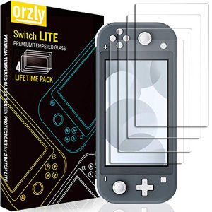 Orzly Screen Protector for Nintendo Switch Lite