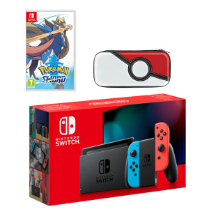 Nintendo Switch (Neon Blue/Neon Red) Pokémon Sword Pack