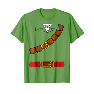 Nintendo Zelda Basic Link Belt and Harness Costume T-Shirt
