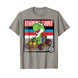 Nintendo Mario Kart Yoshi Old School Graphic T-Shirt