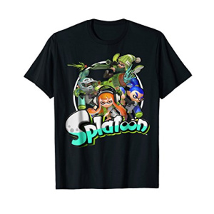 Nintendo Splatoon Inkling Squid Kids Logo Graphic T-Shirt
