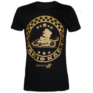 Mario Kart 8 Exclusive Black/Gold T-Shirt