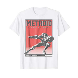 Nintendo Metroid Samus Returns Side Pose Graphic T-Shirt
