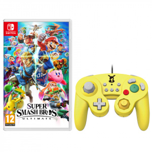 Super Smash Bros. Ultimate + Battled Pad - Pikachu