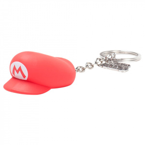 Super Mario Hat - Rubber 3D Keychain