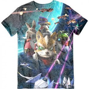 Star Fox Zero Character T-Shirt - Multi