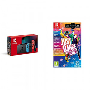 Nintendo Switch Neon &  Just Dance 2020