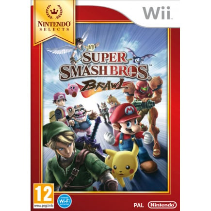 Wii Nintendo Selects Super Smash Bros Brawl